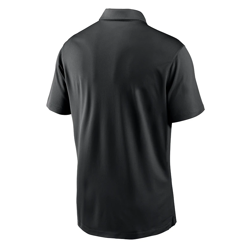 Men's Nike Black Iowa State Cyclones Solid Victory Dri-FIT Polo