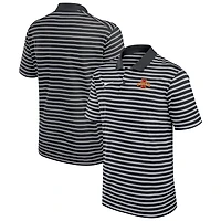 Men's Nike Black Iowa State Cyclones Victory Stripe Performance Polo