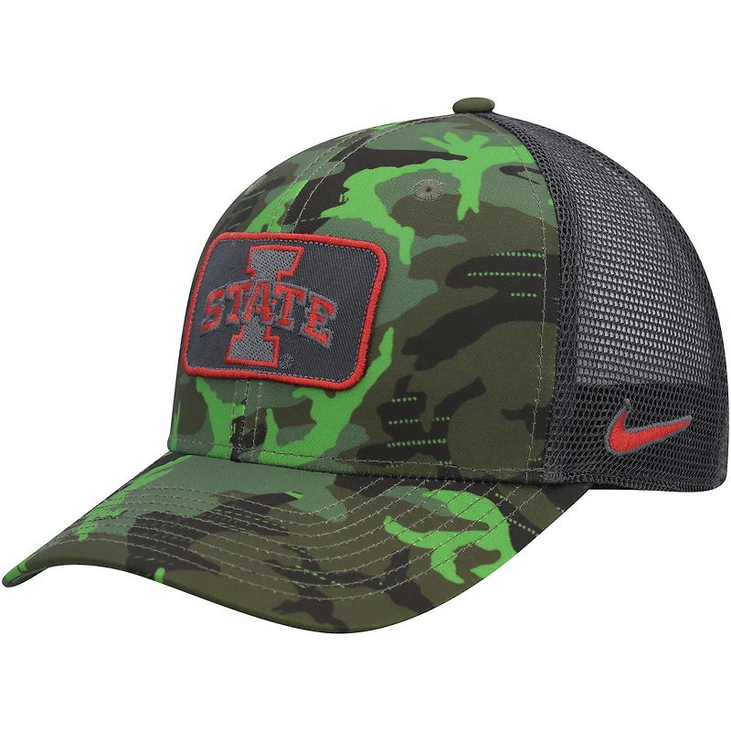 Casquette snapback Nike Camo/Black Iowa State Cyclones Classic99 Veterans Day pour homme