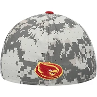Men's Nike Camo Iowa State Cyclones Aero True Baseball Performance Fitted Hat