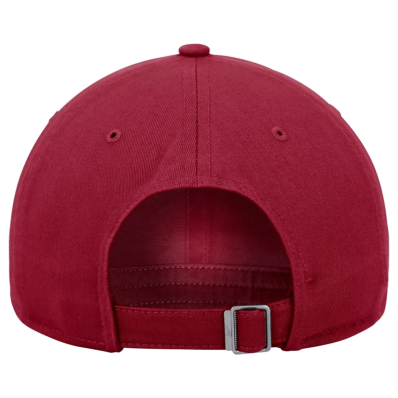 Men's Nike Cardinal Iowa State Cyclones 2025 On-Field Club Adjustable Hat