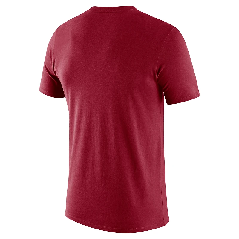 Men's Nike Cardinal Iowa State Cyclones 2026 Sideline Wordmark Legend Dri-FIT T-Shirt