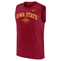 Débardeur Nike Cardinal Iowa State Cyclones Legend Dri-FIT pour homme