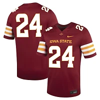 Maillot de football Nike #24 Iowa State Cyclones Untouchable pour homme, blanc