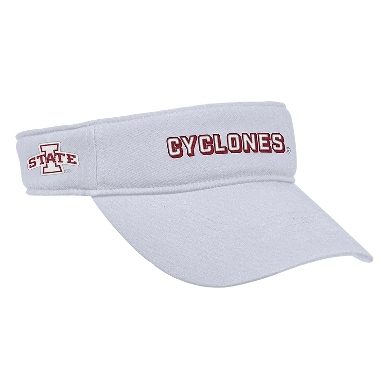 Visière ajustable Nike blanche Iowa State Cyclones 2025 On-Field Ace Performance pour homme