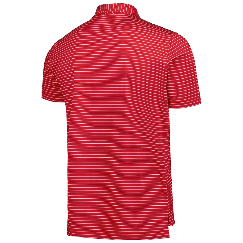 Polo en jersey Peter Millar Cardinal Iowa State Cyclones Crafty Performance pour homme