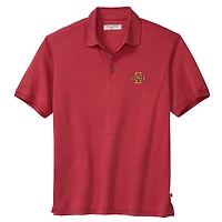 Men's Tommy Bahama Cardinal Iowa State Cyclones IslandZone Bay Stripe Polo