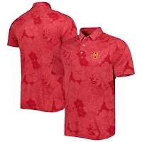 Polo Tommy Bahama Cardinal Iowa State Cyclones Miramar Blooms pour homme