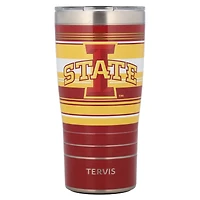 Tervis Iowa State Cyclones 20oz. Gobelet en acier inoxydable à rayures Hype