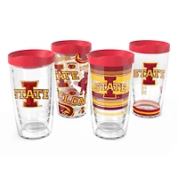 Tervis Iowa State Cyclones paquet de quatre 16oz. Ensemble de gobelets classiques