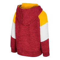 Sweat à capuche zippé Spirit Hollow pour tout-petits, Cardinal Iowa State Cyclones