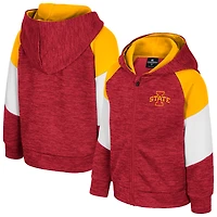 Toddler Colosseum Cardinal Iowa State Cyclones Spirit Hollow Full-Zip Hoodie
