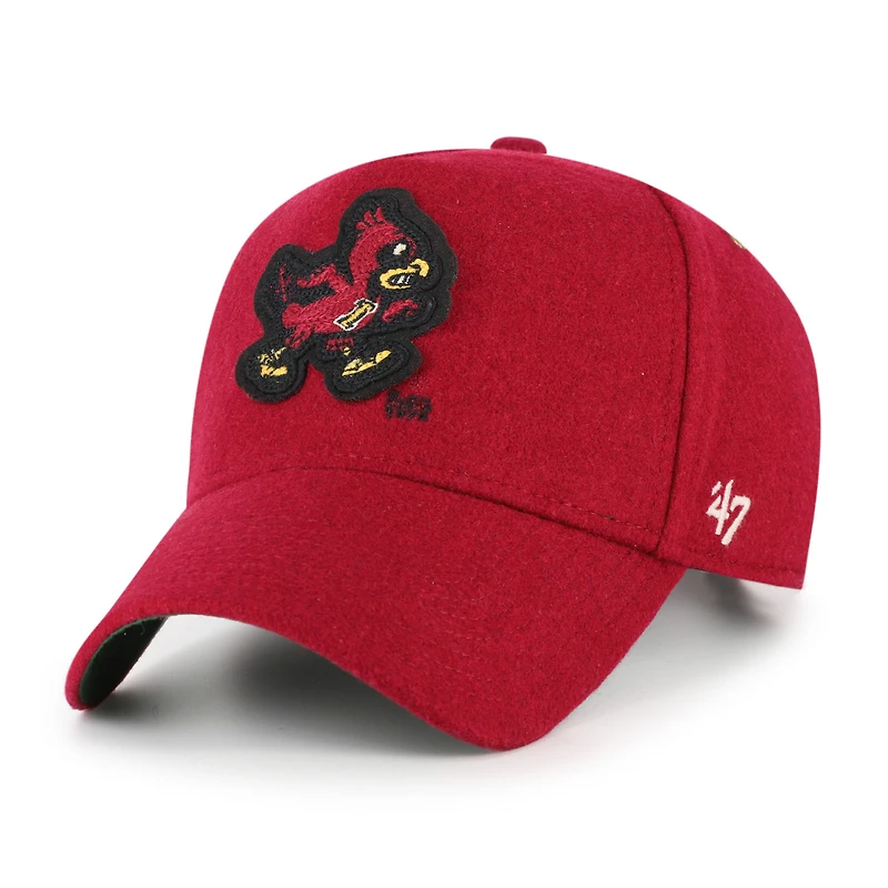 Unisex '47 Cardinal Iowa State Cyclones Collections Golden Age Offside DT Adjustable Hat