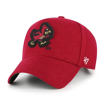 Casquette ajustable unisexe '47 Cardinal Iowa State Cyclones Collections Golden Age Offside DT