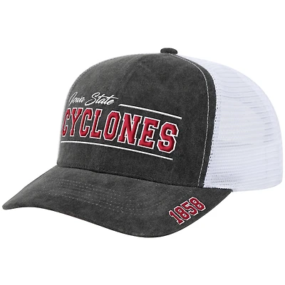 Unisex Colosseum  Gray Iowa State Cyclones Billy 2400 Adjustable Trucker Hat