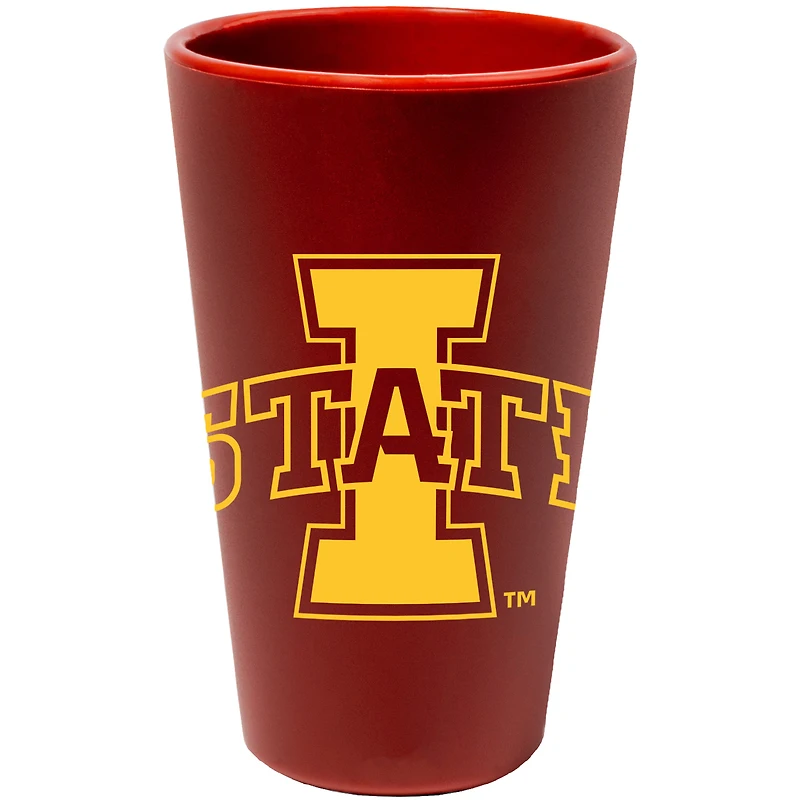 Verre à pinte en silicone WinCraft Iowa State Cyclones (473 ml)