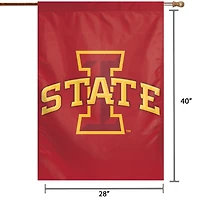 WinCraft Iowa State Cyclones 28" x 40" Big Logo Single-Sided Vertical Banner