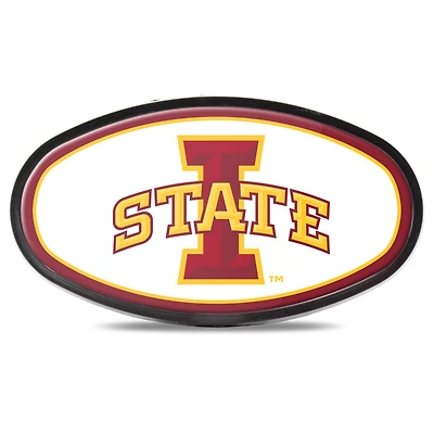 Housse d'attelage de hayon WinCraft Iowa State Cyclones ovale recouverte de couleur