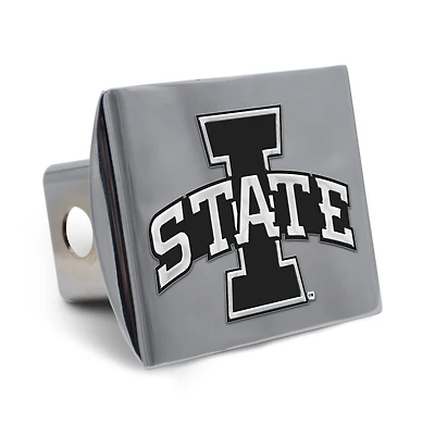 Housse d'attelage en métal chromé de qualité supérieure WinCraft Iowa State Cyclones