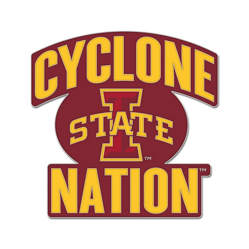 Pin de collection WinCraft Iowa State Cyclones à slogan