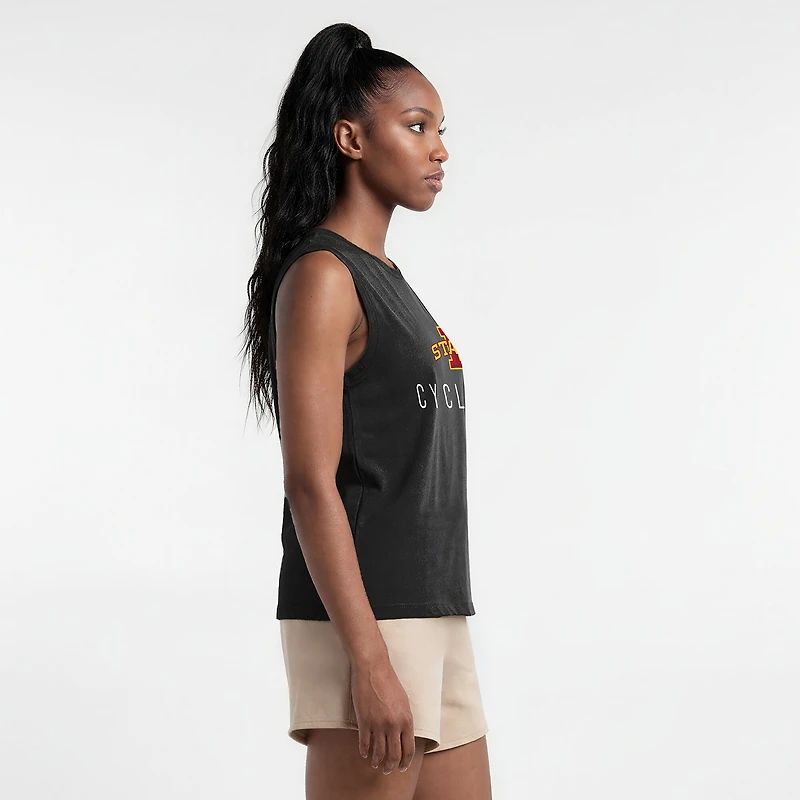 Débardeur noir Champion pour femmes Iowa State Cyclones Lifestyle