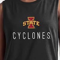 Women's Champion  Black Iowa State Cyclones Lifestyle Tank Top