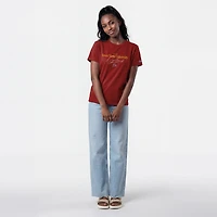 Women's Champion  Cardinal Iowa State Cyclones Lifestyle T-Shirt