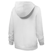 Sweat à capuche en polaire Nike blanc pour femme, Iowa State Cyclones Club