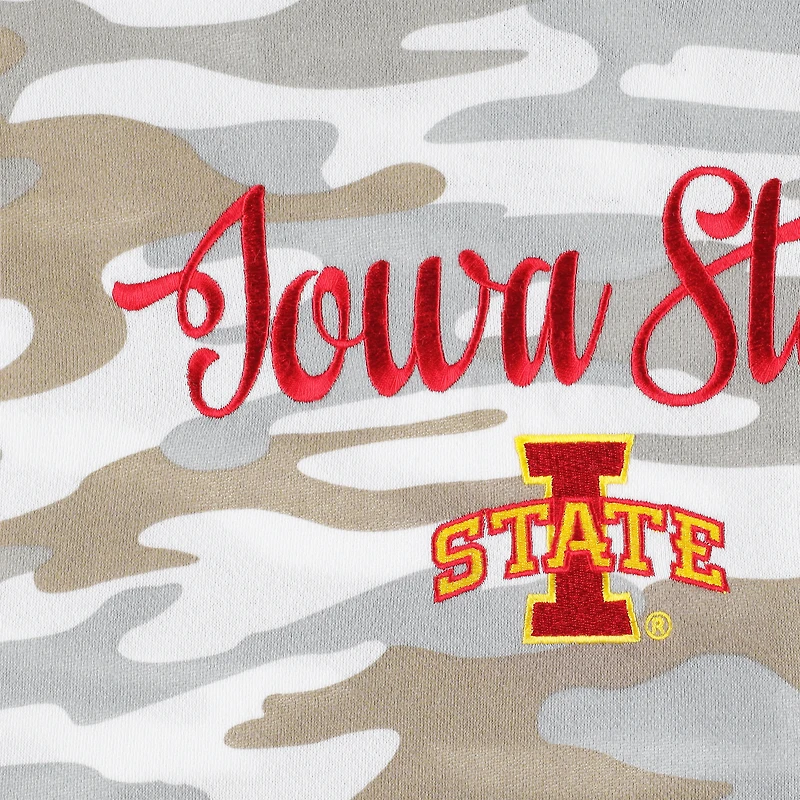 Sweat à capuche Pressbox Camo Iowa State Cyclones San Pablo pour femme
