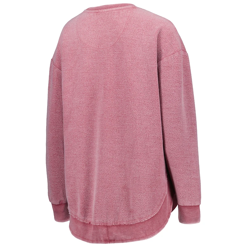 Sweat-shirt à enfiler Pressbox Cardinal Iowa State Cyclones Ponchoville pour femmes