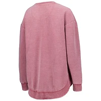 Sweat-shirt à enfiler Pressbox Cardinal Iowa State Cyclones Ponchoville pour femmes