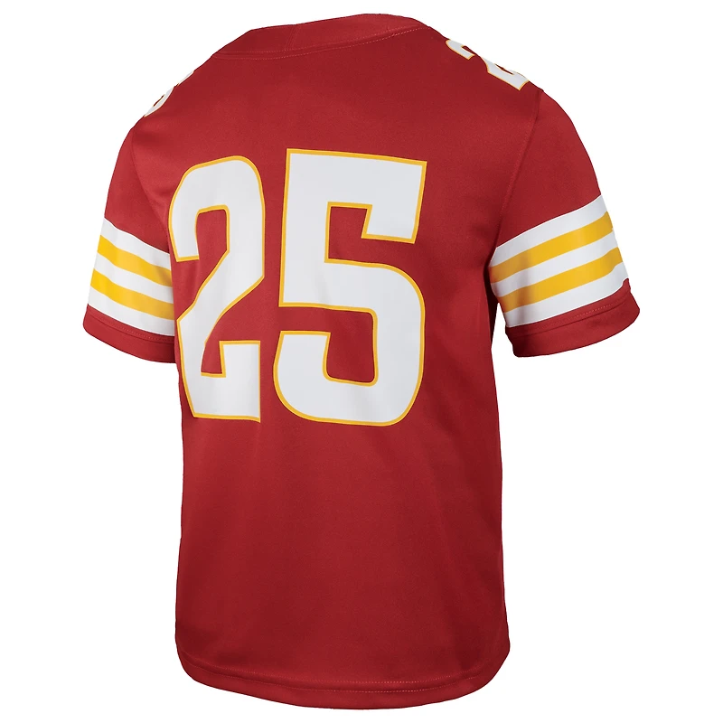 Youth Nike #25 Cardinal Iowa State Cyclones Untouchable Replica Game Jersey