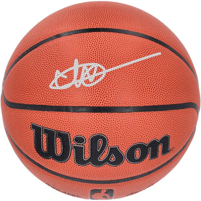 Isaiah Collier Utah Jazz Autographed Wilson Authentic Series Indoor/Outdoor Basketball