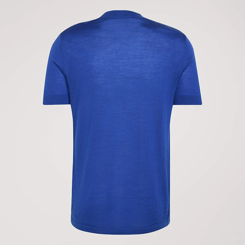 Maillot de mode adidas bleu l'équipe nationale d'Italie pour homme, style années 1970