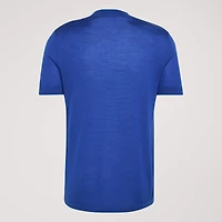 Maillot de mode adidas bleu l'équipe nationale d'Italie pour homme, style années 1970