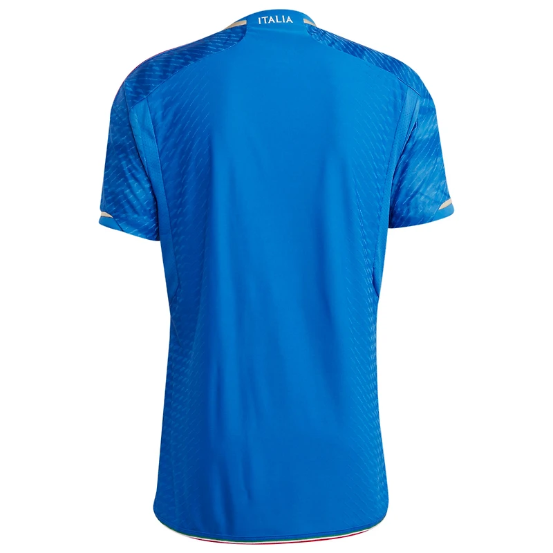 Maillot adidas Équipe nationale d'Italie 2023/24 domicile bleu pour homme - authentique
