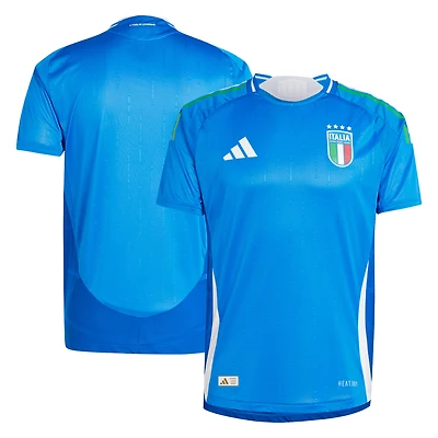 Men's adidas  Blue Italy National Team 2024 Home Authentic Jersey