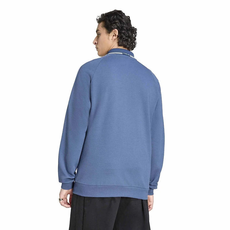 Men's adidas Blue Italy National Team 2026 Away Full-Zip Anthem Jacket