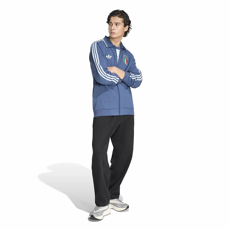Men's adidas Blue Italy National Team 2026 Away Full-Zip Anthem Jacket
