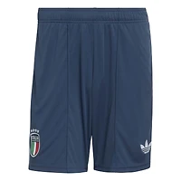 Short réplique extérieur adidas bleu de l'équipe nationale d'Italie 2026 pour homme