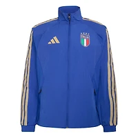 Men's adidas Blue Italy National Team 2026 Home Full-Zip Game Day Anthem Jacket