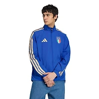 Men's adidas Blue Italy National Team 2026 Home Full-Zip Game Day Anthem Jacket