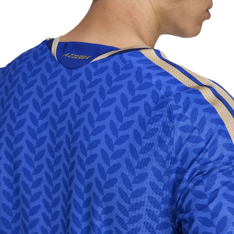 Men's adidas  Blue Italy National Team 2026 Home On-Field Authentic Jersey