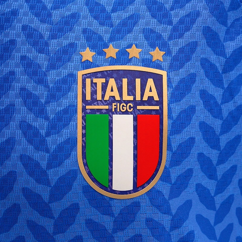 Men's adidas  Blue Italy National Team 2026 Home On-Field Authentic Jersey
