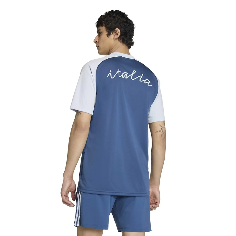 Men's adidas Blue Italy National Team 2026 Pre-Match Top