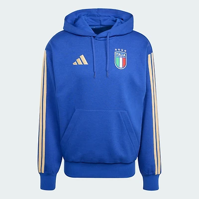 Sweat à capuche en polaire Alphaskin bleu adidas pour homme