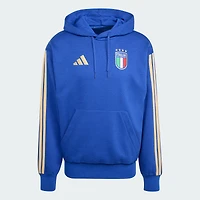 Sweat à capuche en polaire Alphaskin bleu adidas pour homme
