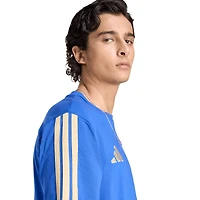 Men's adidas  Blue Italy National Team Alphaskin T-Shirt