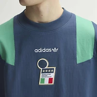 T-shirt adidas bleu EQT pour homme, équipe nationale d'Italie