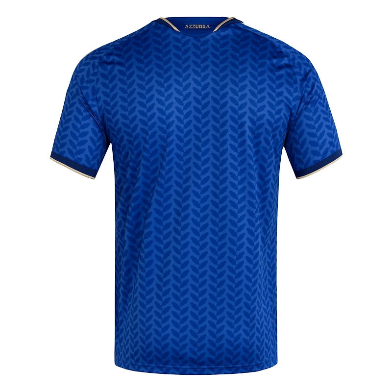 Maillot domicile réplique adidas bleu de l'équipe nationale d'Italie pour la Coupe du Monde FIFA 2026